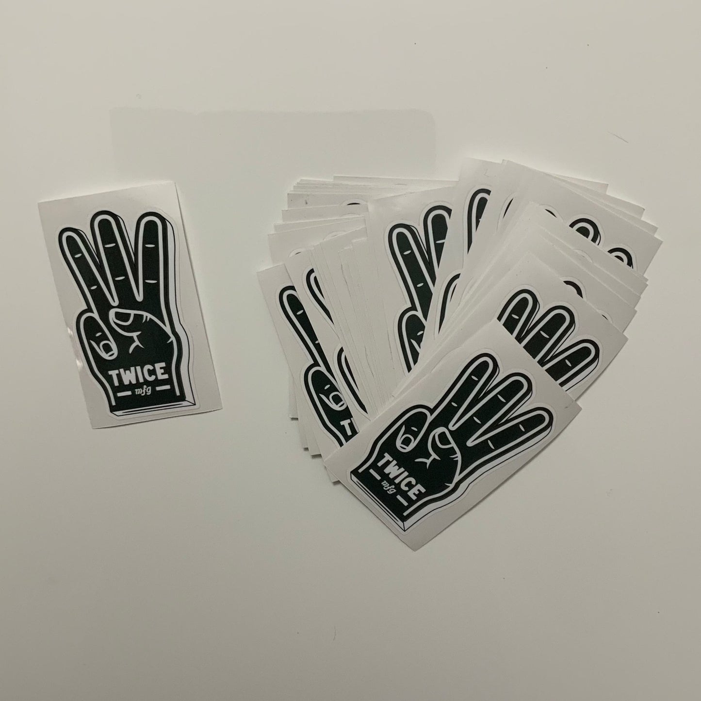 Foam Finger Sticker